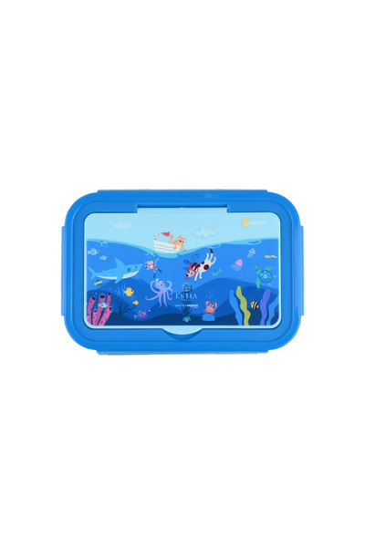 estia ΠΑΙΔΙΚΟ ΦΑΓΗΤΟΔΟΧΕΙΟ SAVE THE AEGEAN 900ml ΜΕ 2 ΑΝΟΞ. ΘΗΚΕΣ OCEAN PLAY