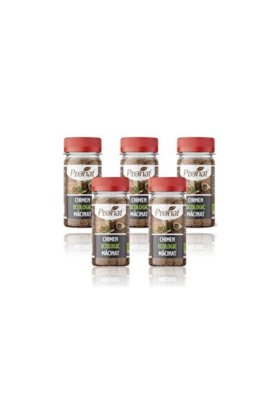 Pronat 5 x Chimen bio, măcinat, 30g