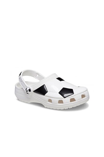 Crocs Classic Soccer Ball Clog K Kids Slippers - Black / White