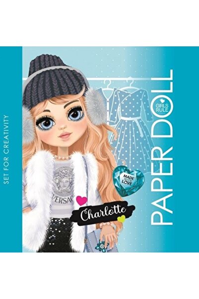 OEM Carte de colorat, Fresh, Papusa de decupat, Charlotte