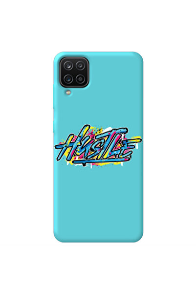 Other Samsung A12 Hustle Turquoise Colored Silicone TPU Θήκη