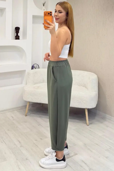 fiolin Soft Touch Modal Kumaş Şalvar Pantolon