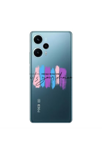 Other Xiaomi Poco F5 One Day Or Day One Transparent Silicone TPU Θήκη