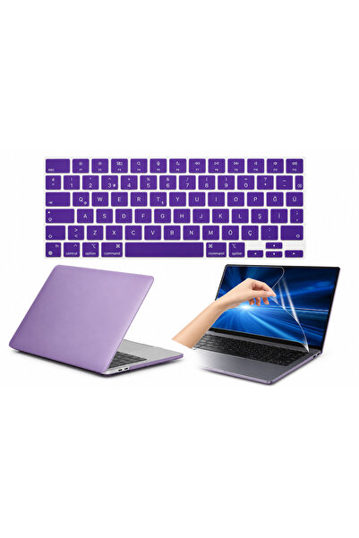 hk Macbook Air 15 inç A2941 A3114 A3241 A3448 M2 / M3 / M4 / M5 Kılıf Hardcas...