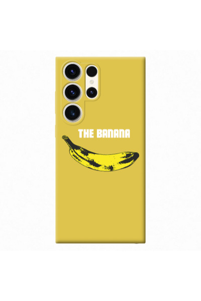 Other Samsung S23 Ultra The banana Yellow Colored Silicone TPU Θήκη