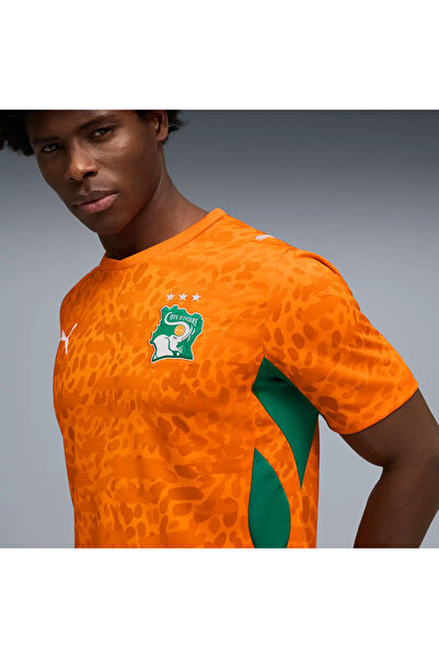 Puma FIF Home Jersey Turuncu Erkek Forma