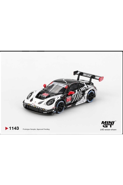 mini gt 1/64 Porsche 911 GT3 R AO Racing 2025 IMSA Petit Le Mans