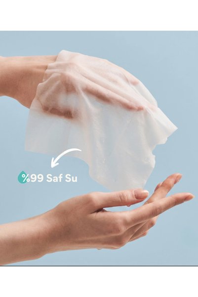 beije Su Bazlı Islak Mendil (8 Paket, 64 Yaprak)