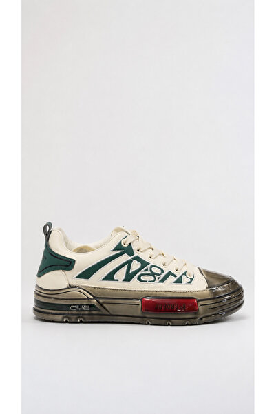 Erkek Beyaz Yeşil Günlük Sneaker