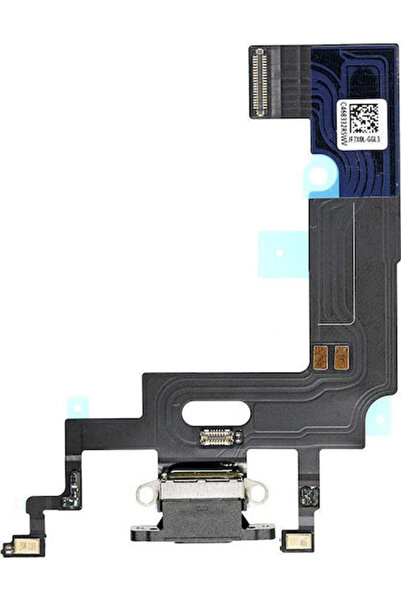 OEM Apple Iphone Xr Καλώδιο Flex Φόρτισης με Συνδετήρα Μαύρο