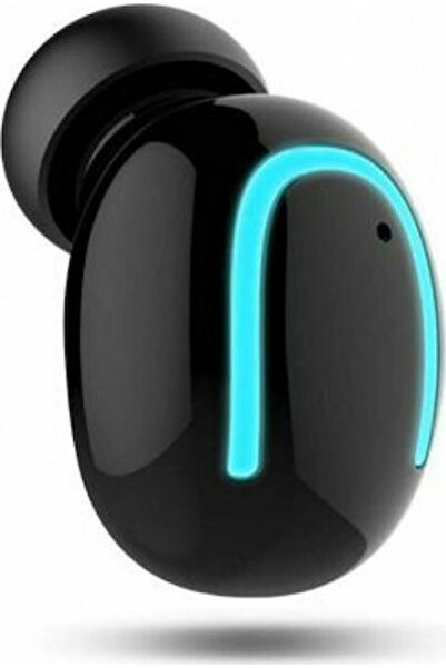 Andowl Q-B02 Ενδοωτικό Ακουστικό Bluetooth Handsfree Μαύρο