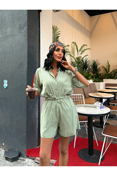 LB Laluna Butik Women's Modal Shirt and Shorts Set