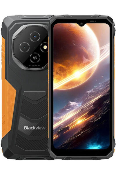 Blackview Fort 1 Διπλή SIM (4GB/128GB) Ανθεκτικό Smartphone Πορτοκαλί