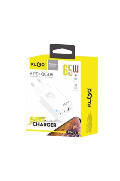 klgo Φορτιστής Χωρίς Καλώδιο με Θύρα USB-A και 2 Θύρες USB-C, Παροχή Ισχύος 6...