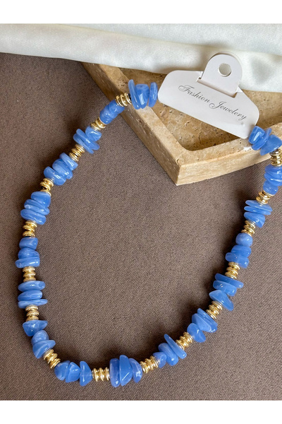 Dore Collection Zr Model Bead Detail Necklace