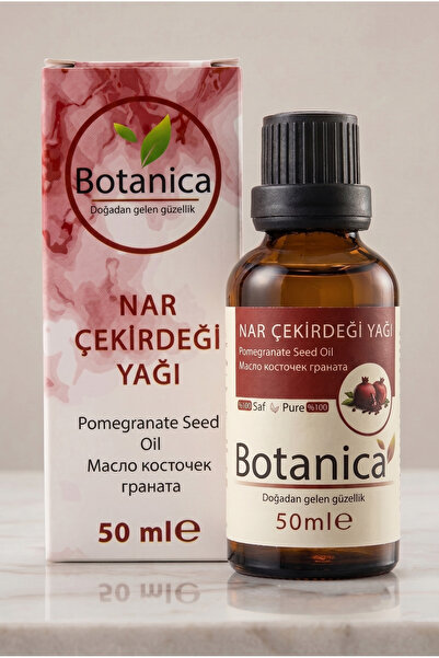 botanica 100% Pure Cold Pressed Pomegranate Seed Oil 50 ml – Omega-5 (Punisic...
