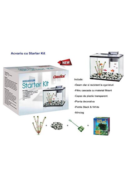 Ocean Free Acvariu incepatori 12 litri Starter Kit complet