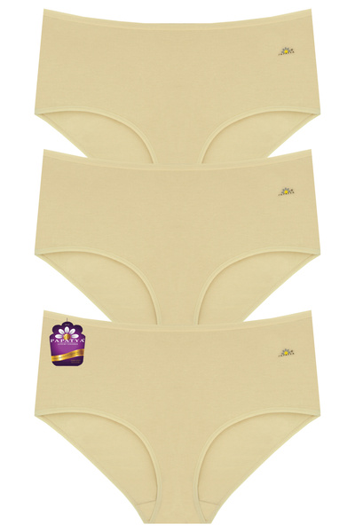 papatya lingerie High Waist Real Bamboo Fabric 3Xl-4Xl Fit Basic Slip Panties...