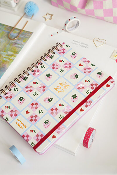 Matt Notebook Agendă Academică A5 2026-2027 Spiralată 15x21 cm - 16 Luni - Cu...
