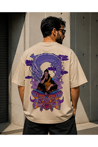 Nulivez Jujutsu Kaisen Suguru Geto Printed Oversize Unisex Anime T-Shirt – Dr...