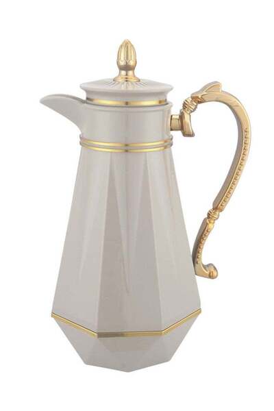 Gazella Tea/Coffee Flask 0.8L Beige/Gold