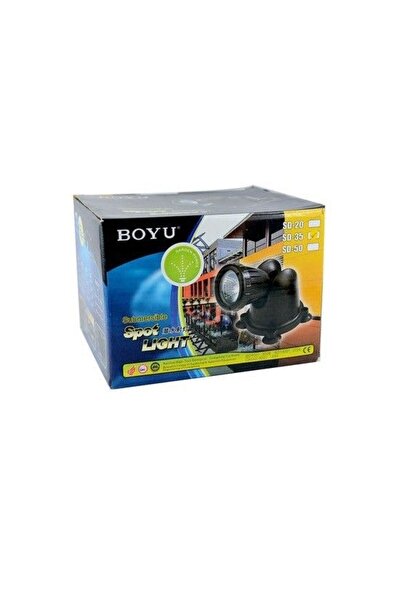 Boyu Spot iluminat subacvatic iaz, gradina, acvariu 35W cu 4 lentile color