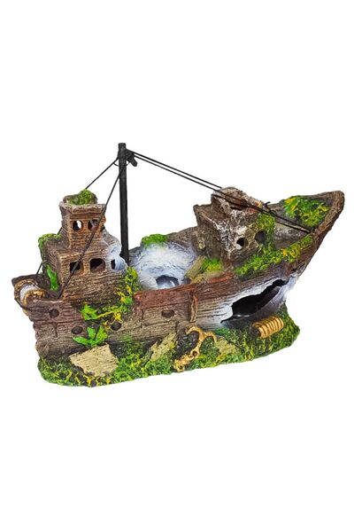 Classica Decor acvariu epava de yaht 30 cm