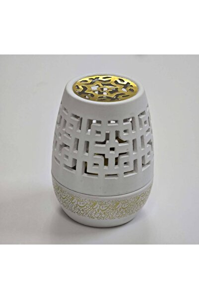 Tohfati Hadaya Ceramic Decorative Incense Burner for Oud and Incense (12 Pieces)