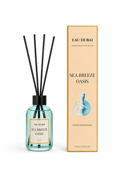 Eau Dubai Διαχυτήρας αρώματος χώρου, Θαλασσινή Αύρα Όαση, Διαχυτήρας με στικς...