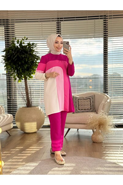 ButikMoor 6025 طقم بلوك فوشيا