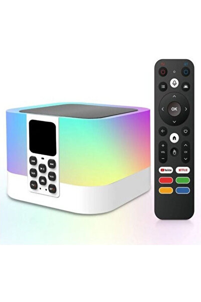 Andowl TV Box TV6 8K UHD με Wi-Fi, 4GB RAM και 64GB αποθηκευτικό χώρο με λειτ...