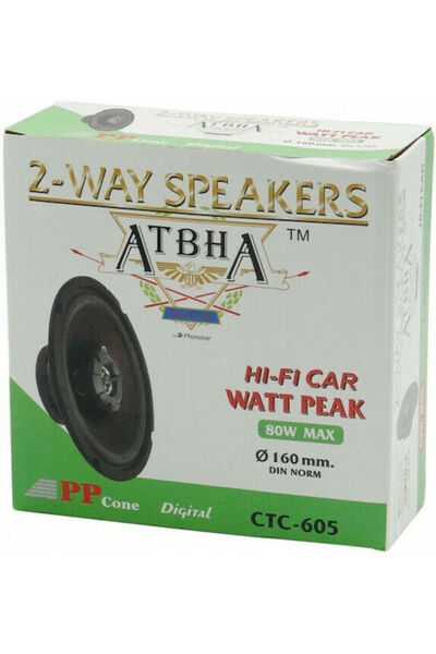 Other ATBHA Ηχείο Αυτοκινήτου 6 " (2 Δρόμων) Κωδικός: CTC-605