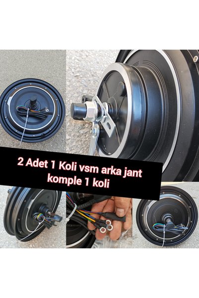 Arzu / Monero Vsm arka motor 2 adet 48volt 500 Watt arka jant motoru