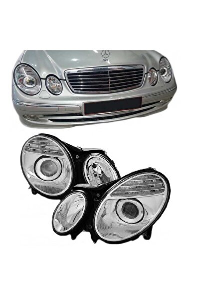 Depo Σετ Εμπρόσθιων Προβολέων για Mercedes-Benz E-Class W211 02-06 Εμφάνιση F...