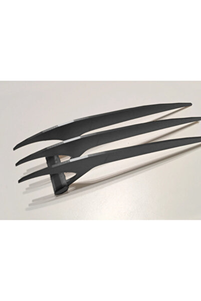 LS3D Wolverine Pençeleri - Wolverine Claws for Cosplayers (2 Adet)