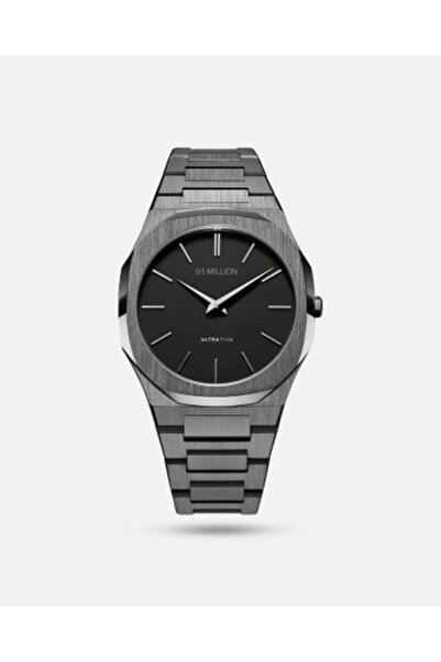 d1million D 1 Million Steel Matte Black Watch