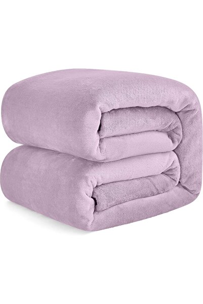 Arabian Threads Fleece Blanket Single Bed (170 x 220 cm) - Lightweight Summer...