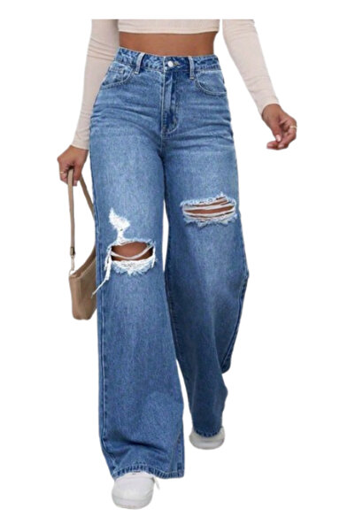 OEM Blugi pentru fete din denim, marime 13 Y