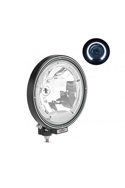 Flexzon Στρογγυλός Προβολέας Ομίχλης 12V / 24V για Οροφή Φορτηγού, Λευκός με ...