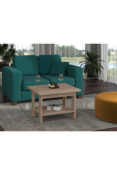 Fratelli Home Ορθογώνιο Επεκτεινώμενο Τραπεζάκι Σαλονιού Τρούφα SHAFRAN