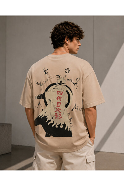 Nulivez Naruto Minato Namikaze Oversize Unisex Anime T-Shirt – Fourth Hokage ...