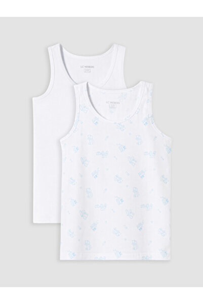 LC Waikiki Esvab • Modern & Distinctive Zero Roba Collar Boys' Undershirt 2-Pack