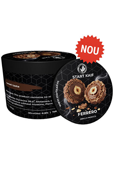 Start Kaif Aroma Narghilea StartKaif, Ferrero, din celuloza, fara nicotina sa...