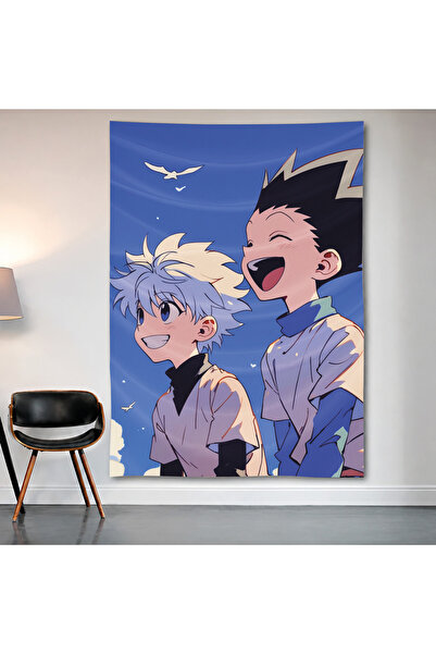 Geek Cultcha Hunter X Hunter Gon and Killua Wall Covering Wall Tapestry First...