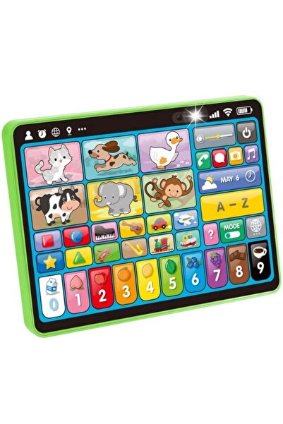 Creative Toys Tableta interactiva 3 in 1 pentru copii, jucarie logopedica si ...
