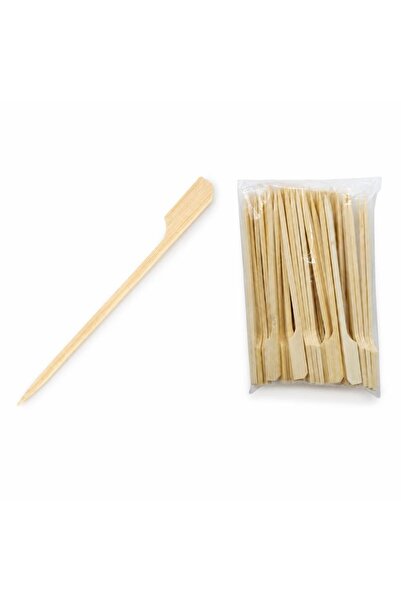 Flippy Bete pentru frigarui, Flippy, tip teppo, din bambus, Set 50 bucati, pe...