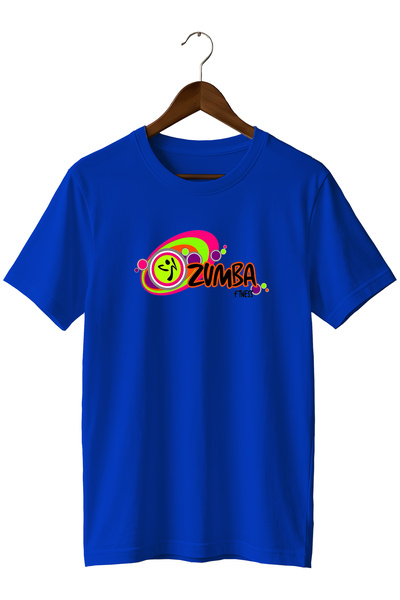 WİDİ Custom Design Energetic Zumba Fitness Dance t Shirt 100% Cotton