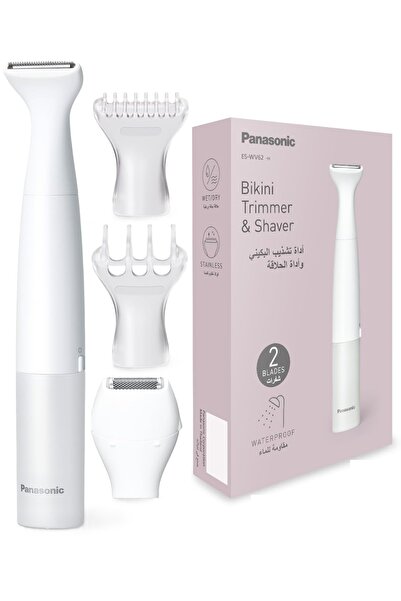 PANASONIC PROFESSIONAL Panasonic Es-Wv62-H Women's Bikini Trimmer and Shaver ...