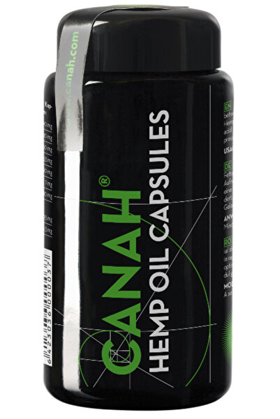 Canah Capsule cu Ulei de Canepa 90cps