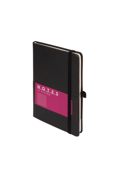 Antra Agenda Memofix B6, Antra, negru, 76x125mm